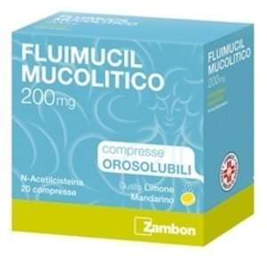 Fluimucil - FLUIMUCIL MUCOL*20CPR ORO200MG