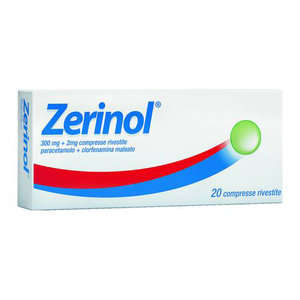Zerinol - ZERINOL*20CPR RIV 300MG+2MG