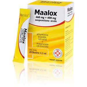 Maalox - MAALOX*OS 20BUST 460MG+400MG