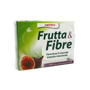 Frutta E Fibre - Integratori per il benessere dell'intestino in Cubetti da masticare