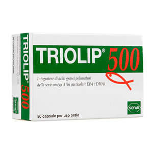 Triolip - 500 - Integratore alimentare di Acidi grassi in Capsule