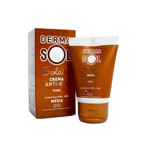 Dermasol - Solaire - Crema viso protezione media