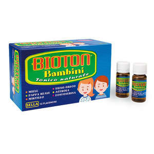 Bioton - Tonico naturale con Miele e Pappa Reale - Bambini