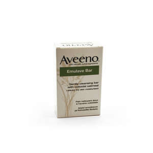 Aveeno - Crema corpo idratante e detergente Emulave Bar