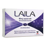 Laila - Capsule molli - Olio essenziale di Lavanda 80mg - 28 capsule