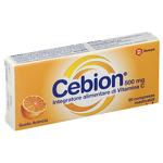 Cebion - Integratore Vitamina C masticabile all'Arancia - 500mg